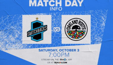 WATCH LIVE: Colorado Springs Switchbacks host Oakland Roots SC Saturday