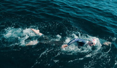 She’s about to break a new record. But she’ll have to swim around sewage pollution first