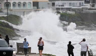 San Diego storm clears out, high surf and coastal flood warnings linger