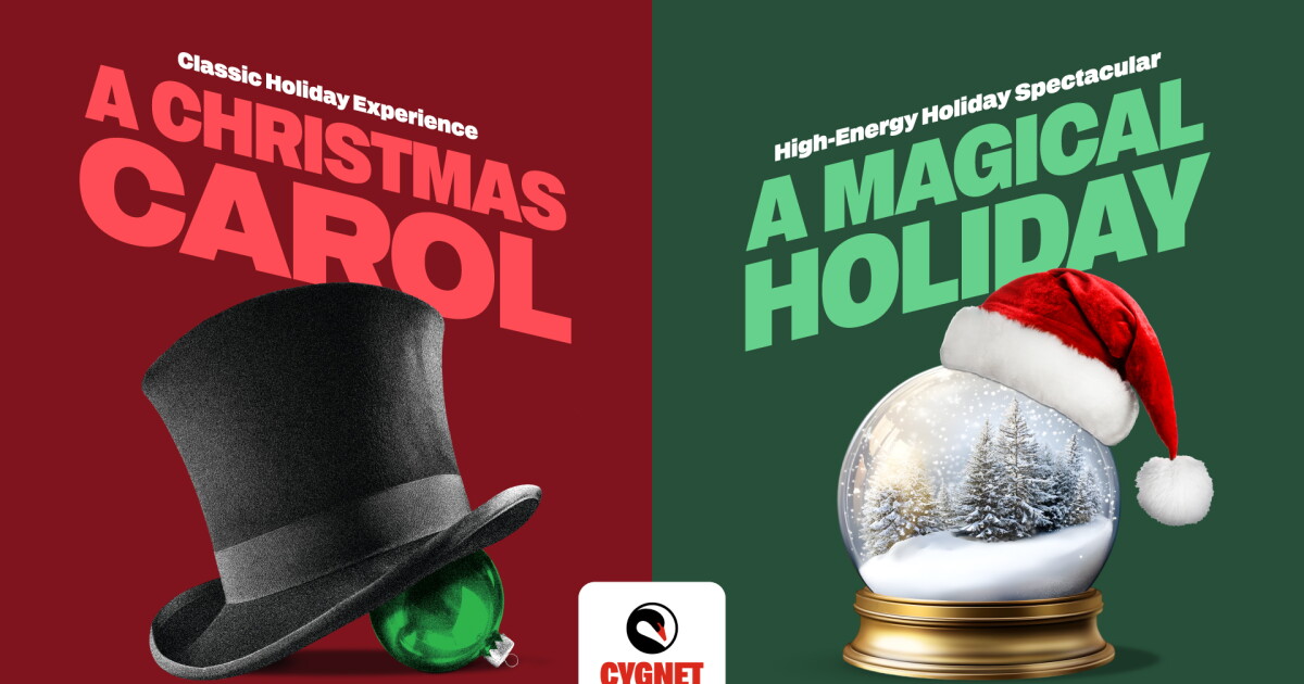 Holiday Shows at Cygnet Theatre
