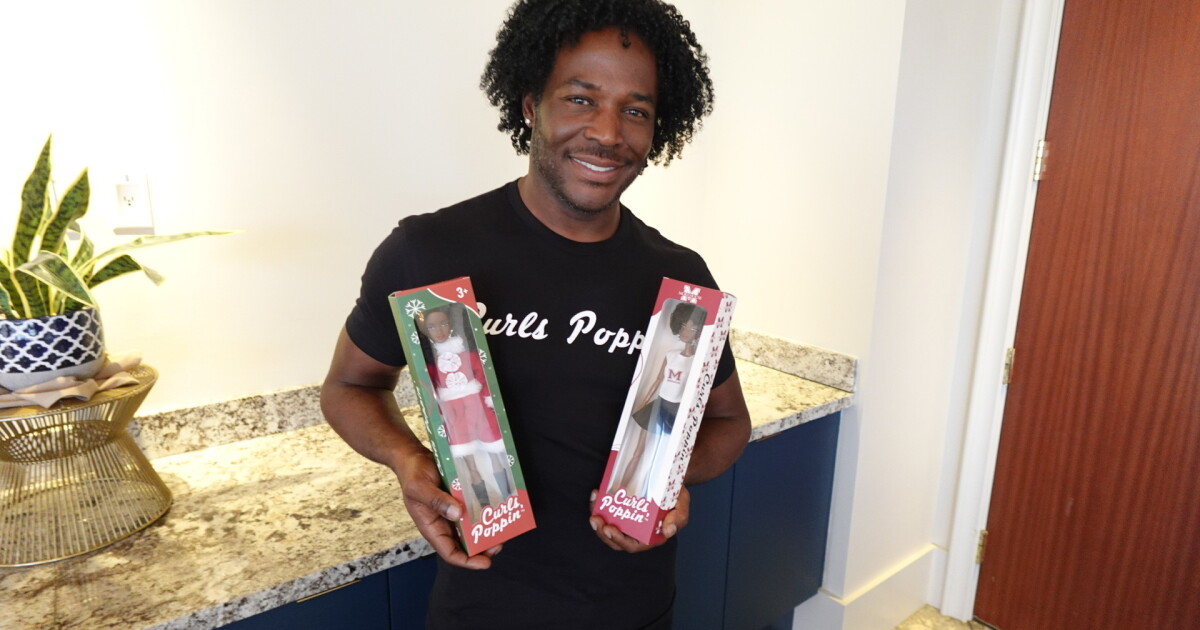 San Diego entrepreneur Ashley Head expands Curls Poppin' doll line with Men of Culture