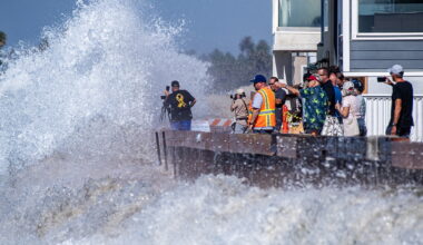Why one small stretch of Long Beach keeps getting pounded with damaging waves