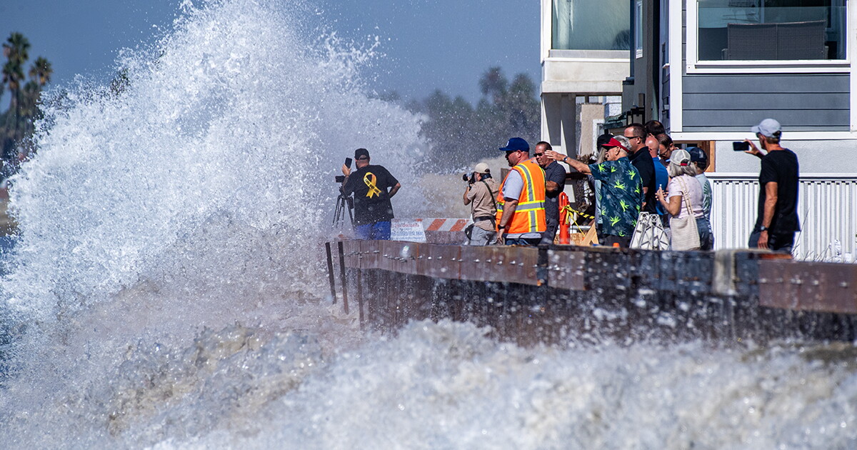 Why one small stretch of Long Beach keeps getting pounded with damaging waves