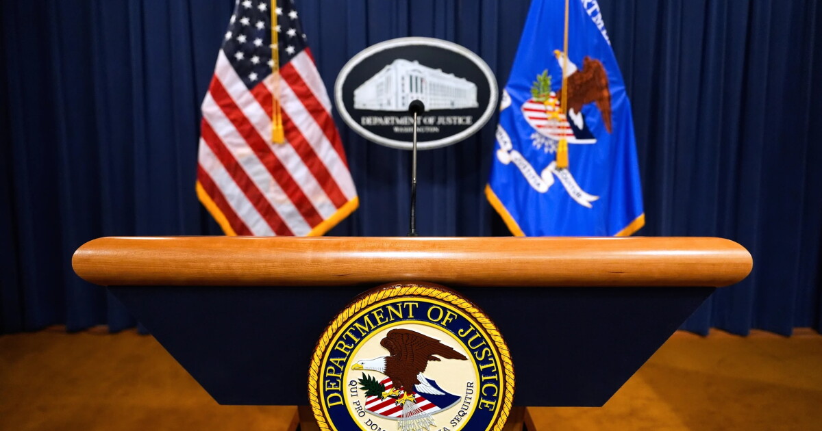 DOJ threatens California