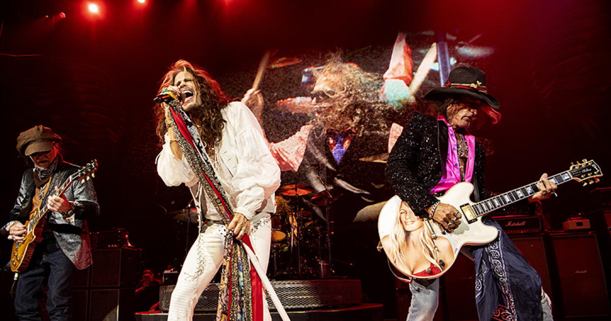 Aerosmith will play the Hollywood Bowl on Oct. 29 and Nov. 1