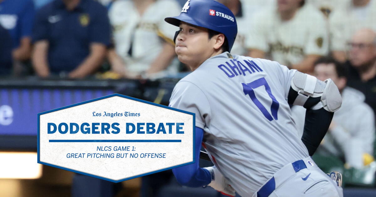 Dodgers Debate NLCS Game 1: Great pitching but no offense