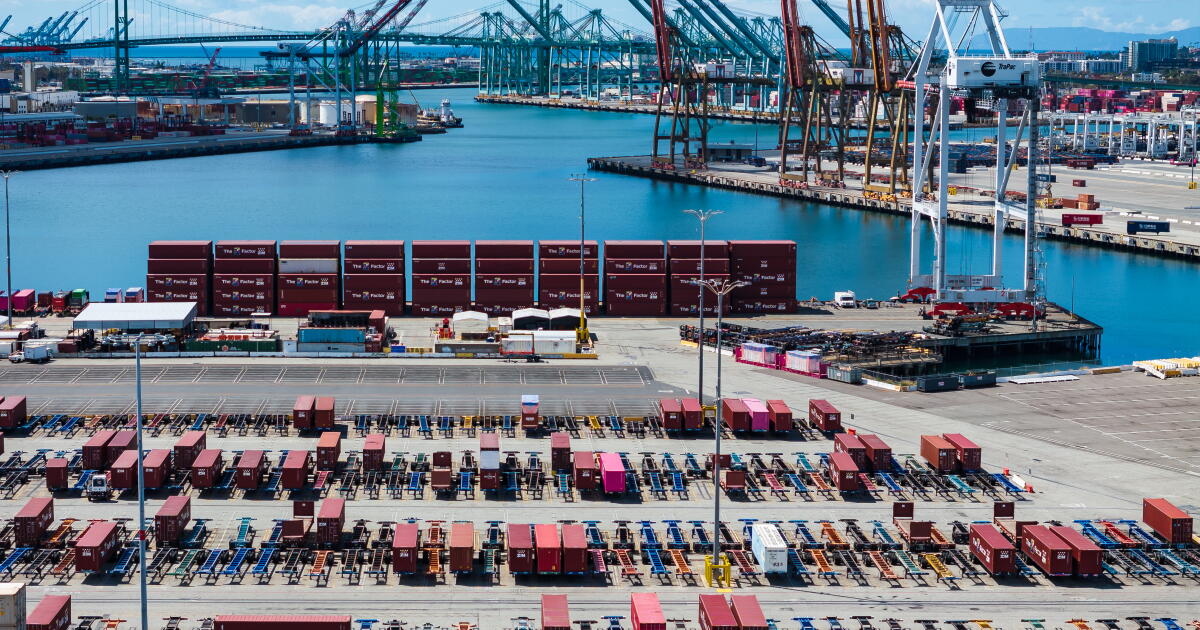 Port of Los Angeles sets record for busiest month ever