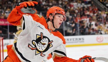 Anaheim Ducks fend off late surge by Vegas to win season opener