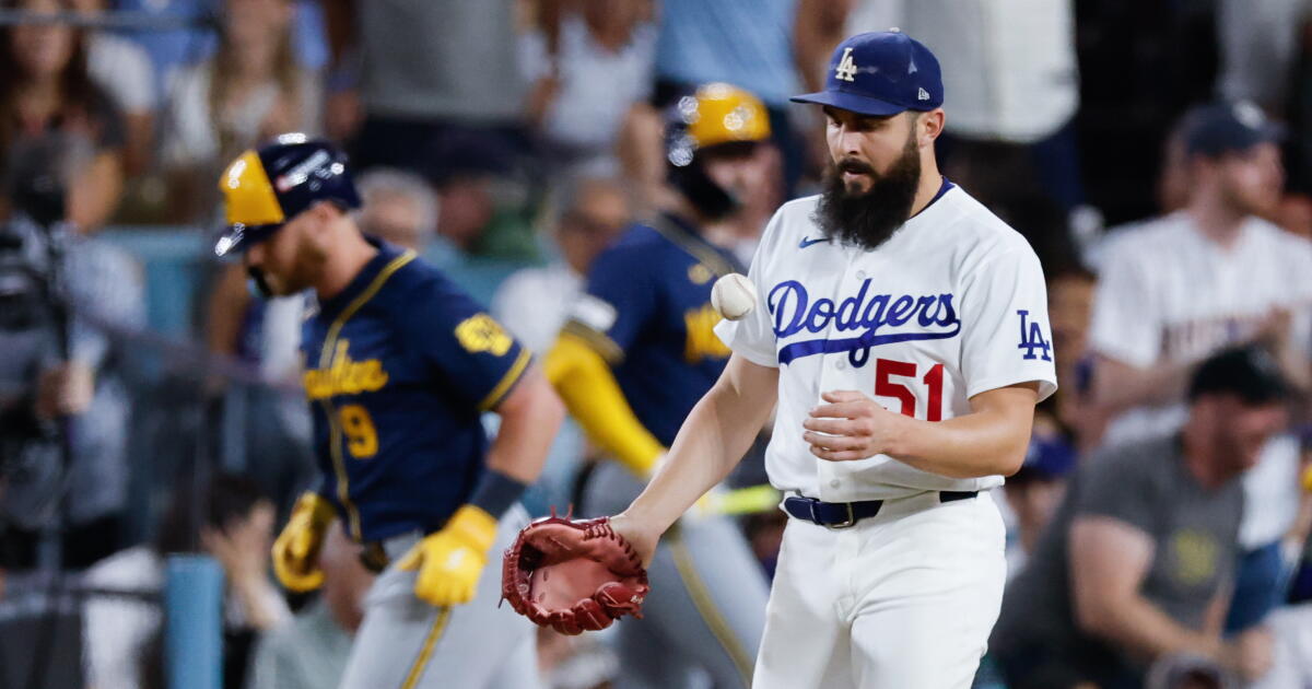 Dodgers make wrong kind of history in NLCS loss to Brewers