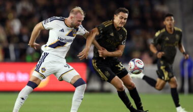 LAFC clinches playoff spot after rallying to draw with Galaxy