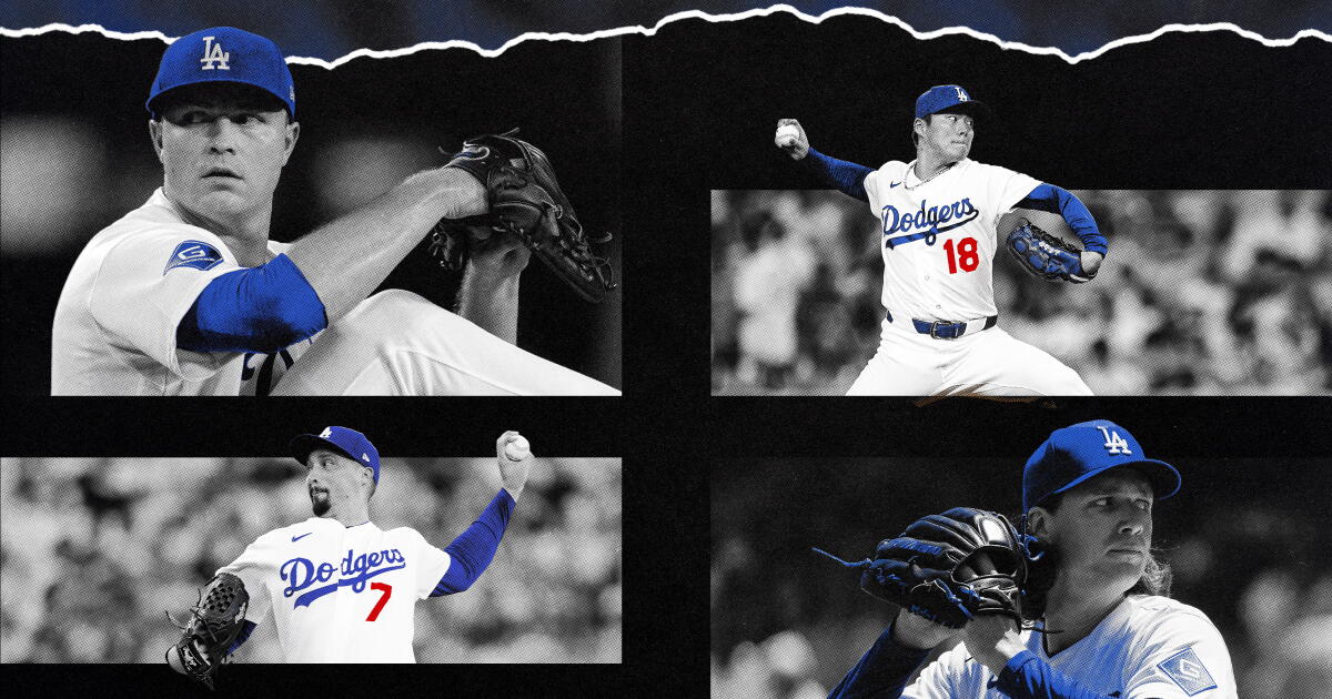 Dodgers' star-studded rotation primed for success vs. Brewers