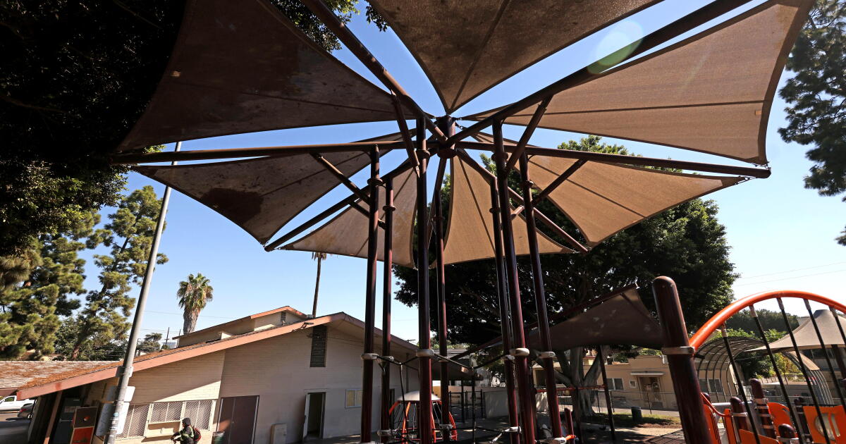 Can pop-up shade sails and tents relieve L.A. in blistering heat waves?