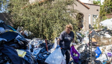 L.A.’s notorious ‘trash house’ is overflowing again