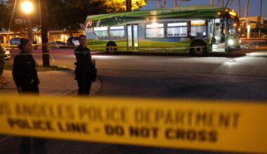 Fatal shooting aboard Culver CityBus, witness says; suspect at large