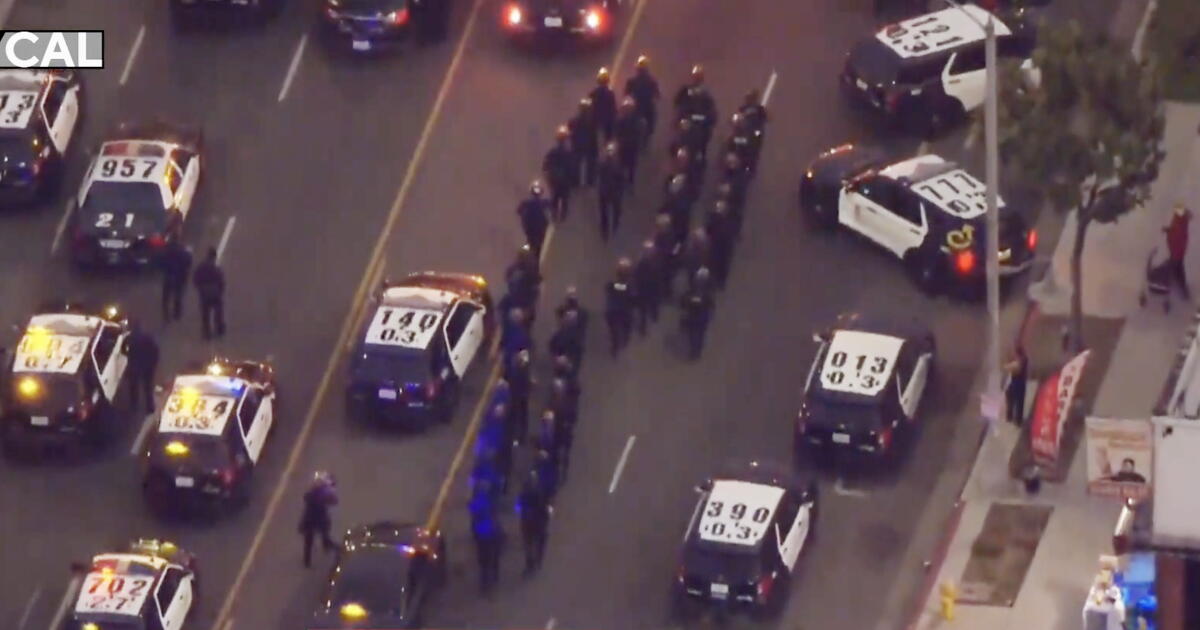 LAPD responds to two stabbings, unruly crowd near Crenshaw festival