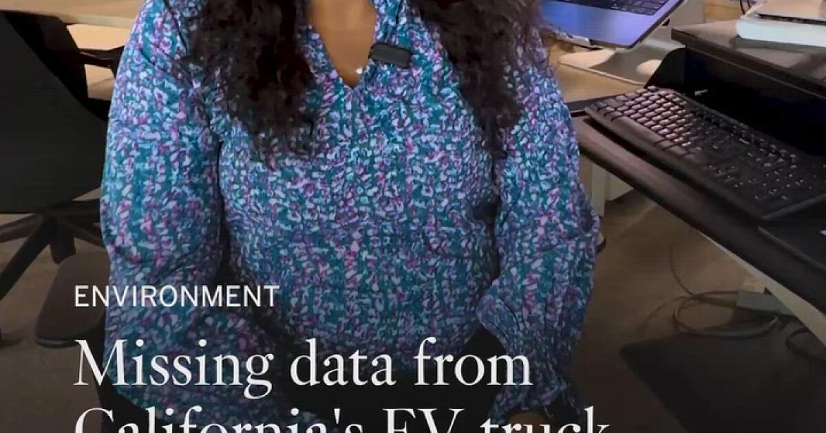 Missing data from California's EV truck and bus voucher program