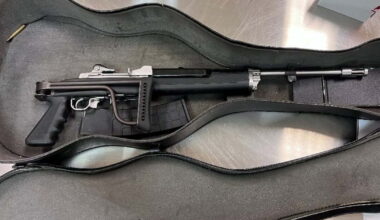 Gun-toting suspect hid rifle in a guitar case, police in Northern California say