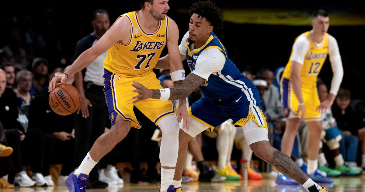 Lakers' new Luka Doncic era opens with rout of Warriors
