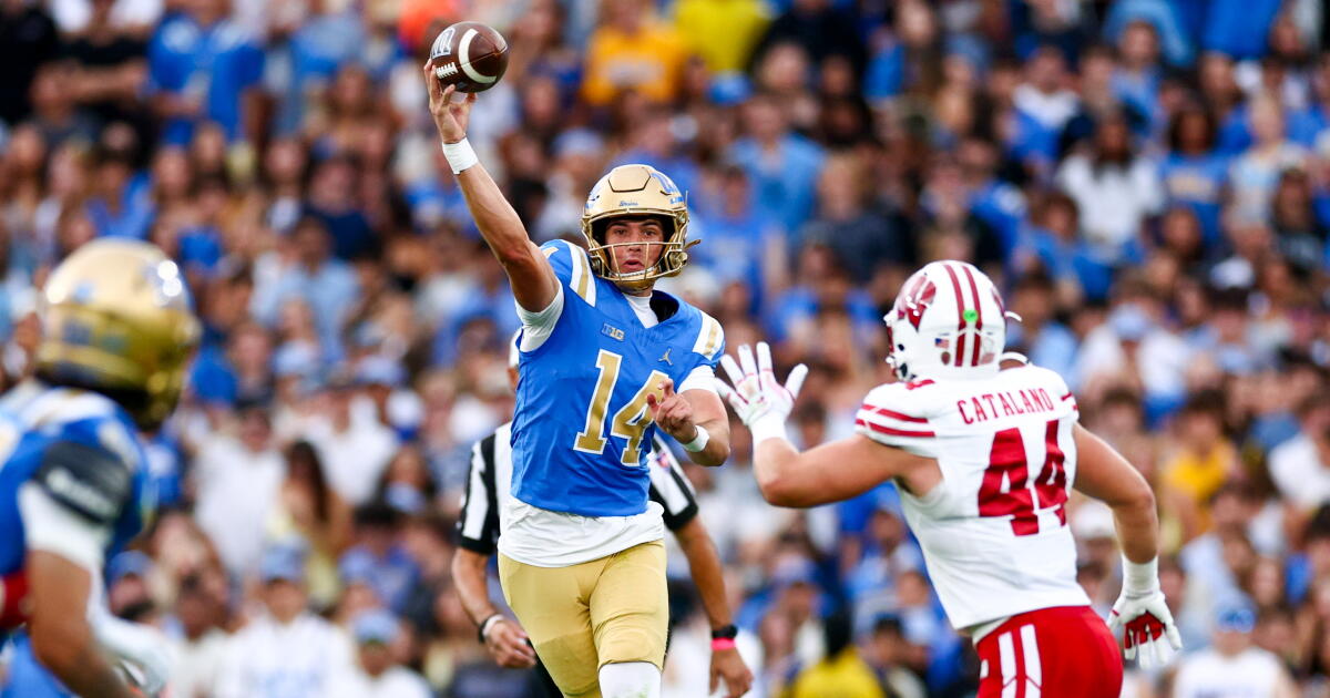 Ty Dieffenbach shines for No. 12 UCLA in win over Wisconsin