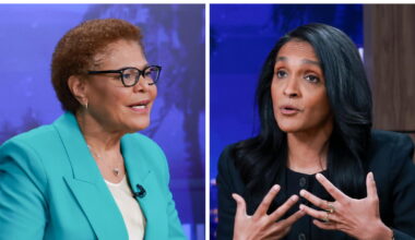 Bass and Raman tussle in final televised L.A. mayoral debate