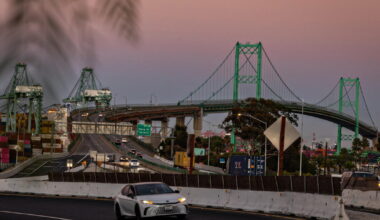Vincent Thomas Bridge to close for 16 months, raising fears of traffic and pollution