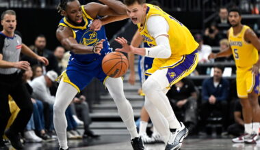 Walker Kessler debuts, Luka Doncic sits in Lakers' loss to Warriors