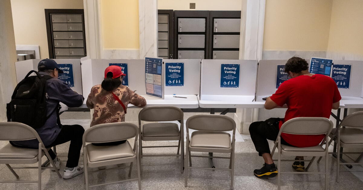 L.A. voters worry about outside influence in midterm elections, new poll finds