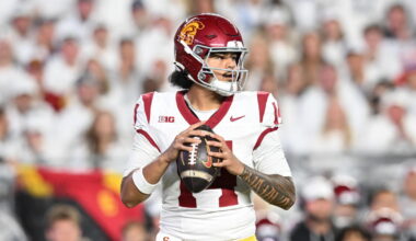 No. 19 USC runs out clock on road win over Penn State