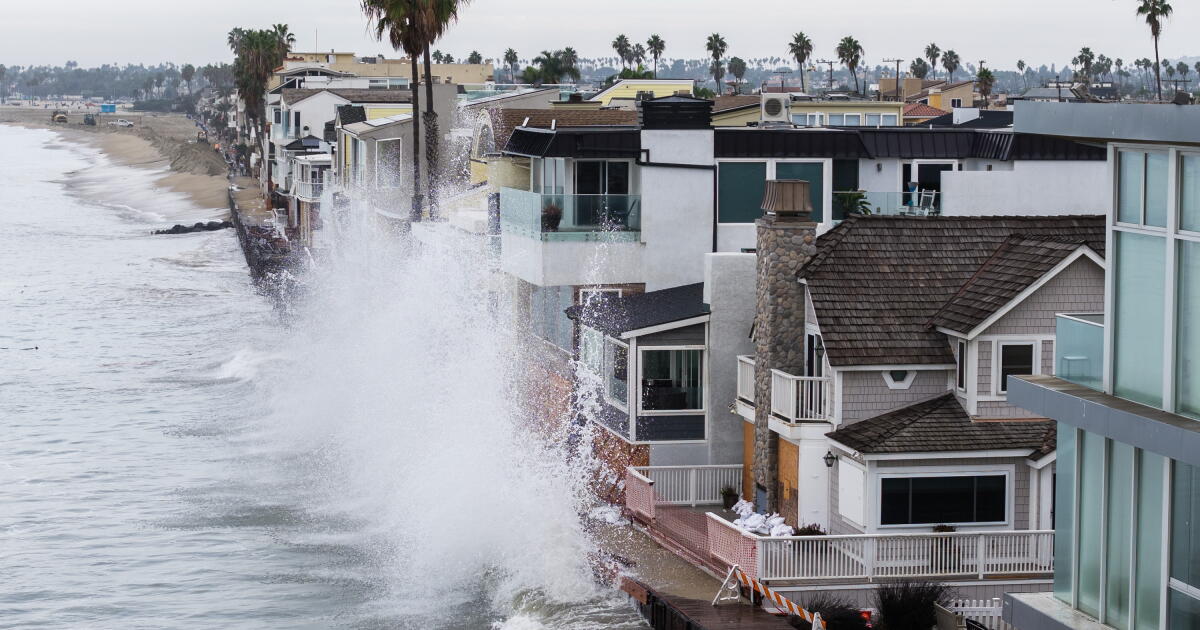 Tropical Storm Rachel, Kelvin wave, high tides combined to batter SoCal coast