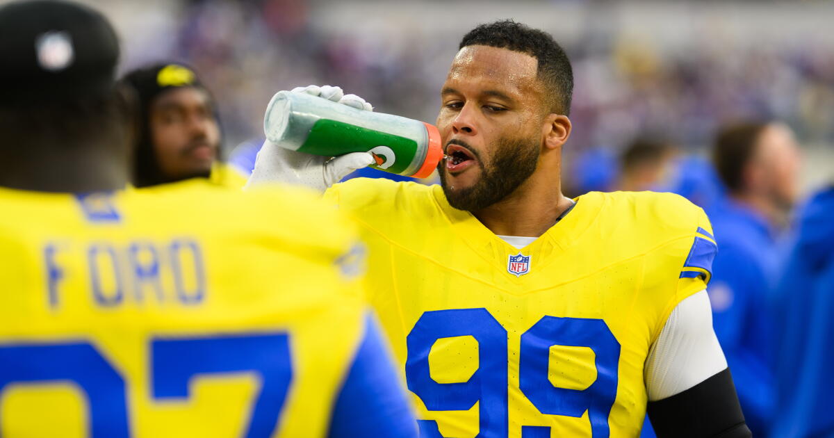 Rams star Aaron Donald expects to return from injury vs. Bills