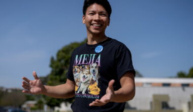 Nithya Raman has at least one friend in City Hall — City Controller Kenneth Mejia