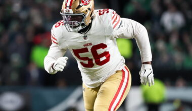 Two men charged in shooting of 49ers’ Keion White at Super Bowl party