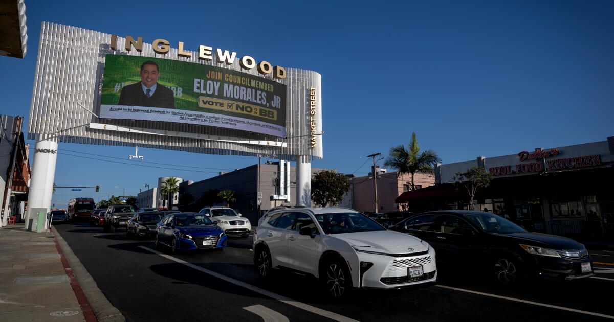 Clash between Inglewood and SoFi Stadium operators hits ballot