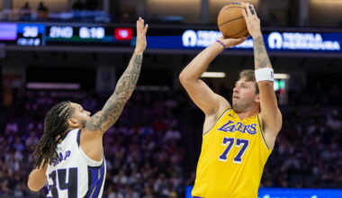 Luka Doncic scores 21 as Lakers unveil new defense in preseason win