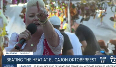 El Cajon Oktoberfest returns amid triple-digit heat