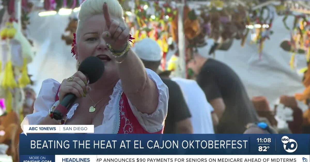 El Cajon Oktoberfest returns amid triple-digit heat