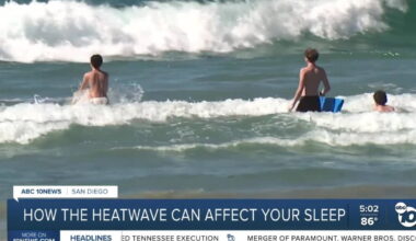 San Diego's heatwave is making it hard to sleep at night