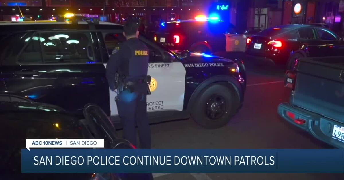 SDPD's Operation Last Call shows results in Gaslamp Quarter