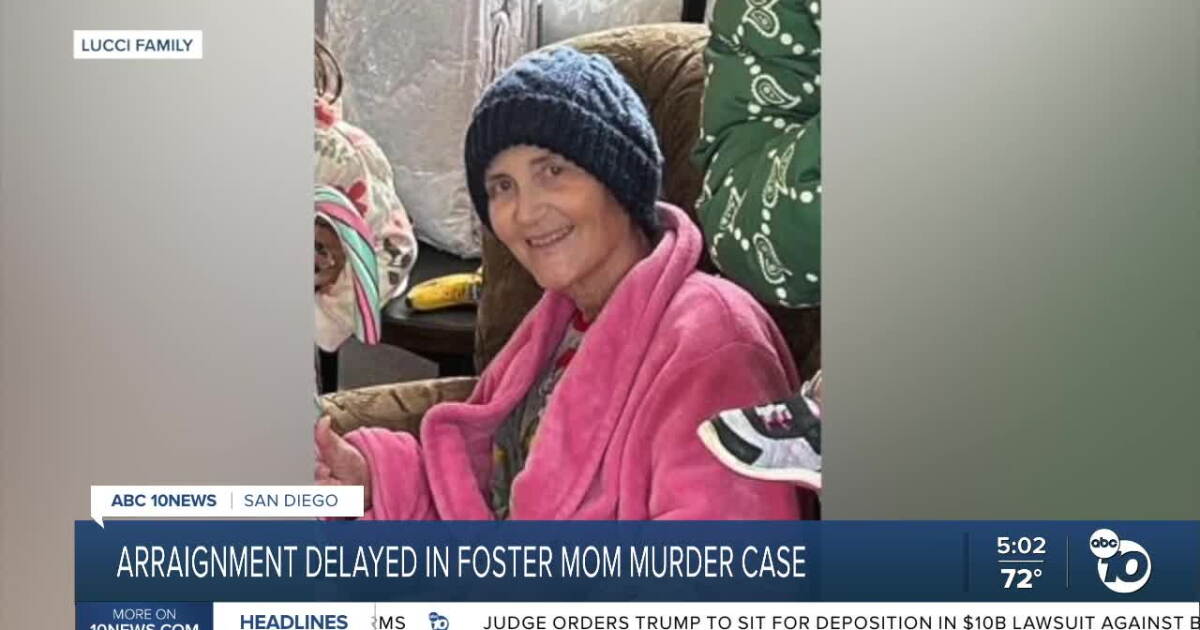 Man accused of killing his foster mother for her money appears in Vista court