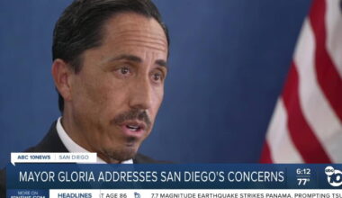 Mayor Todd Gloria addresses trash billing errors, flood risks and budget deficit