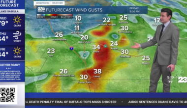 Warmer, windier later this week