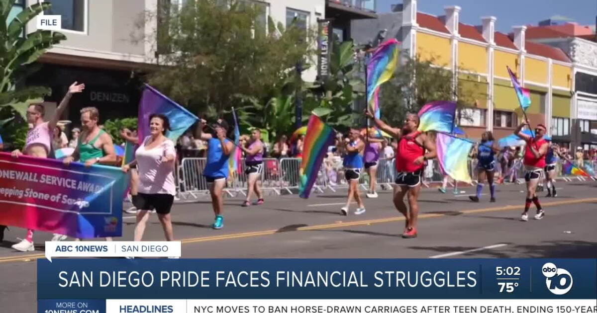 San Diego Pride faces financial troubles, warns that changes are coming
