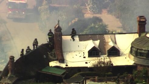 East Bay hills fire threatens homes on anniversary of 1991 Oakland firestorm