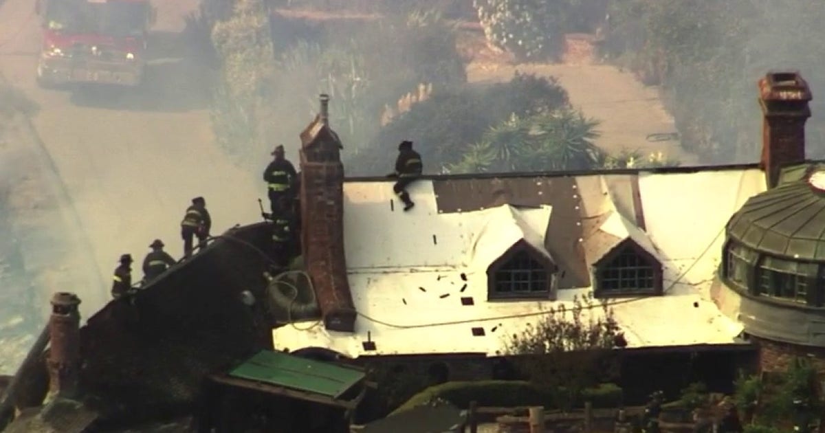 East Bay hills fire threatens homes on anniversary of 1991 Oakland firestorm