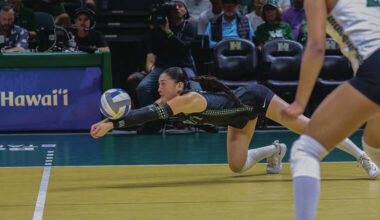 Wahine down San Jose State for sixth consecutive sweep