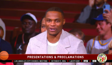‘Hometown hero’ Russell Westbrook honored at LA City Council – NBC Los Angeles