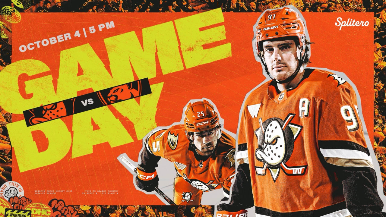 PREVIEW: Ducks Host Panthers in Festive Home Opener at Honda Center
