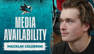 Media Availability: Celebrini (10/01) | San Jose Sharks