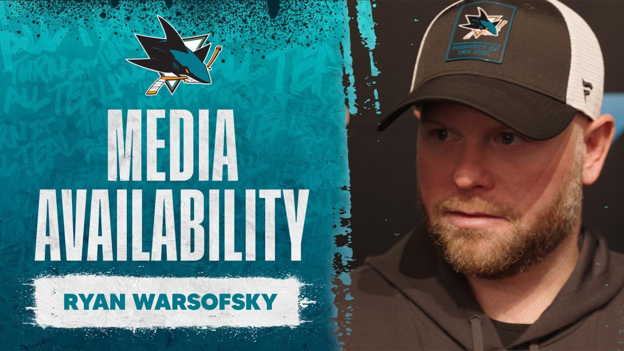 Media Availability: Warsofsky (10/01) | San Jose Sharks