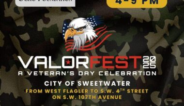 ValorFest 2025 to Honor Veterans in Sweetwater, Nov. 11